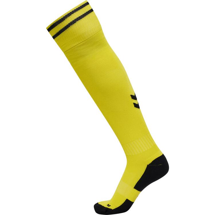 hummel element football sock 204046 blazing yellow gr 39 42