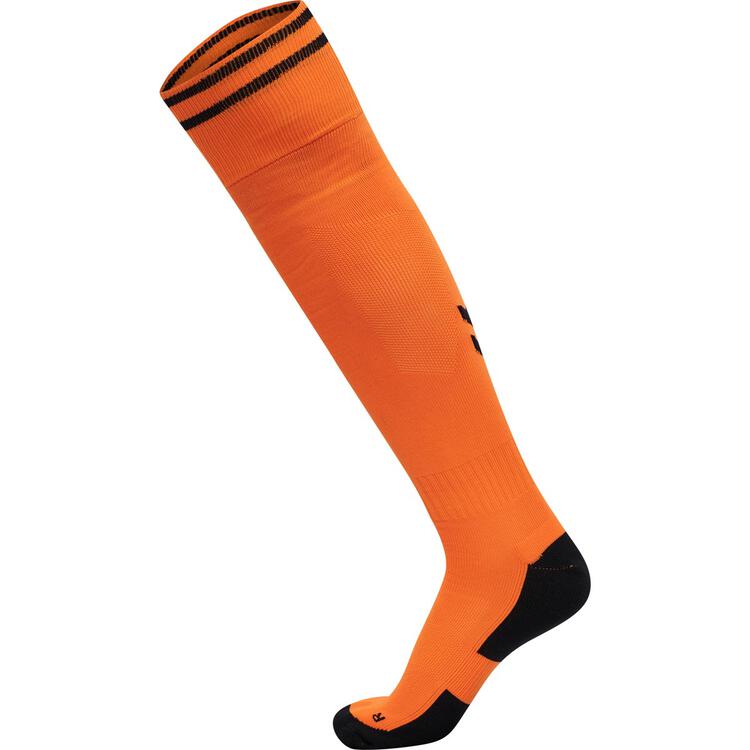 hummel element football sock 204046 orange tiger gr 27 30