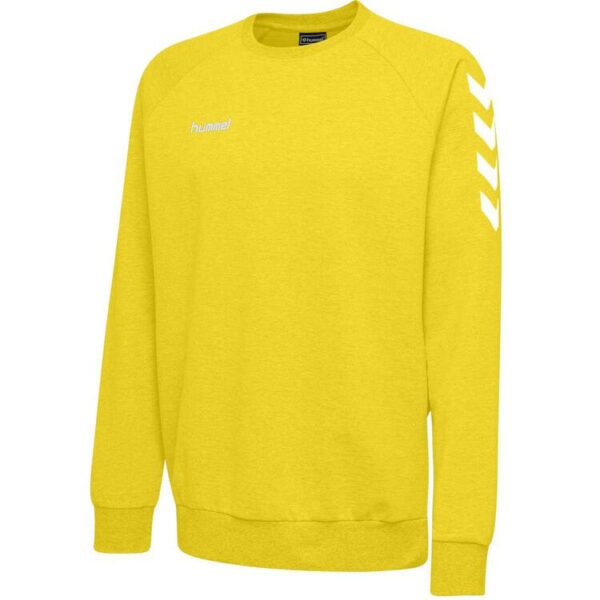 hummel hmlgo cotton sweatshirt sports yellow 203505 5001 gr m