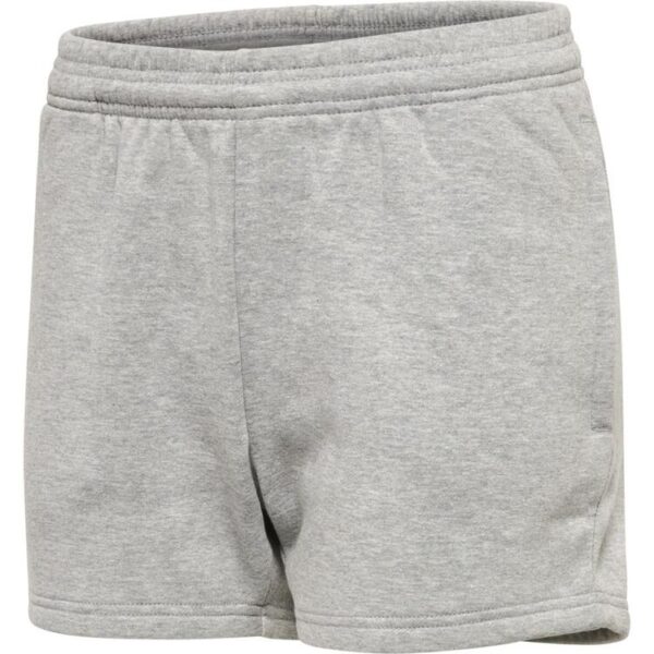 hummel hmlred basic sweat shorts woman 216972 2006 grey melange gr s