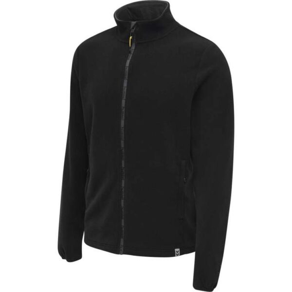hummel north full zip fleece jacket black asphalt 206693 1006 gr s