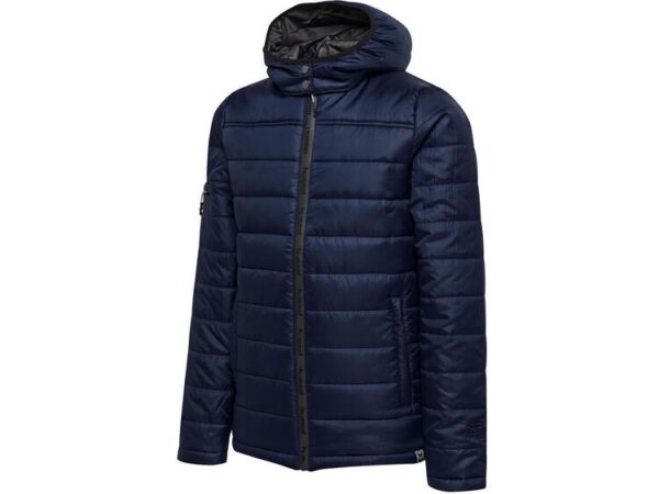 hummel north quilted hood jacket kinder marine 206695 7026 gr 140