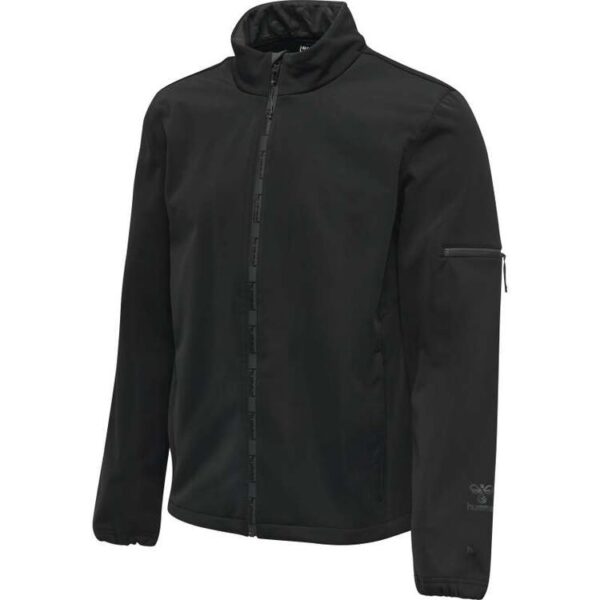 hummel north softshell jacket kinder black asphalt 206696 1006 gr 128