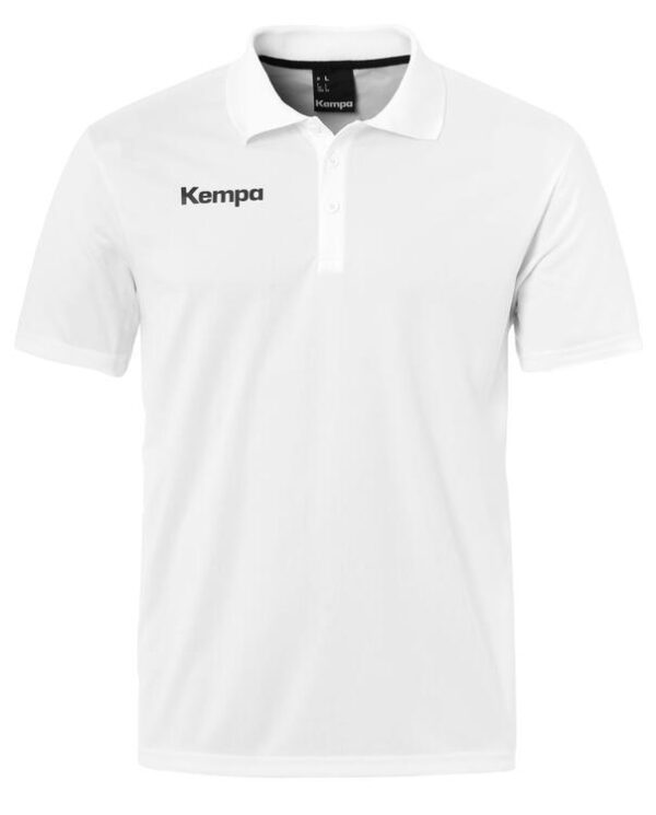 kempa poly polo shirt 200234807 weiss gr l