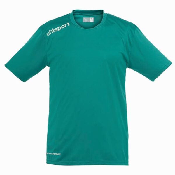 uhlsport essential polyester training t shirt lagune 100210404 gr