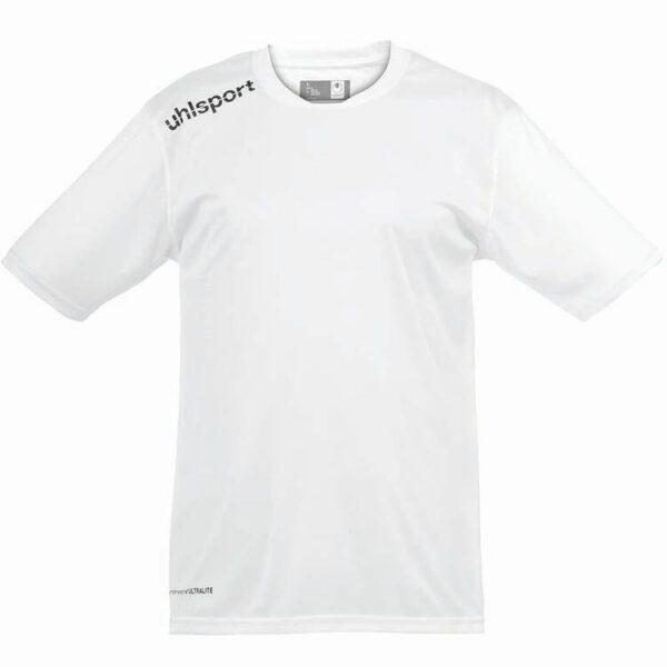 uhlsport essential polyester training t shirt weiss 100210409 gr