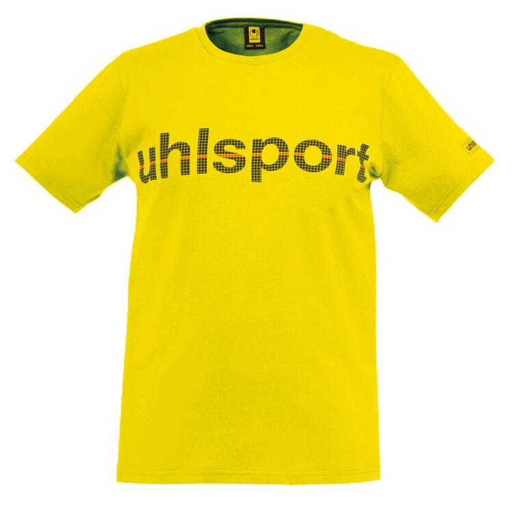 uhlsport essential promo t shirt maisgelb