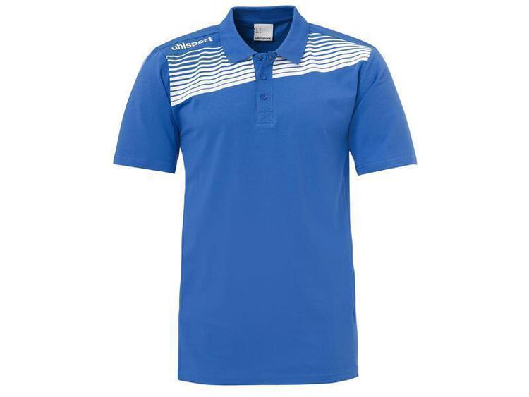 uhlsport liga 20 polo shirt azurblau weiss 100213806 gr 140