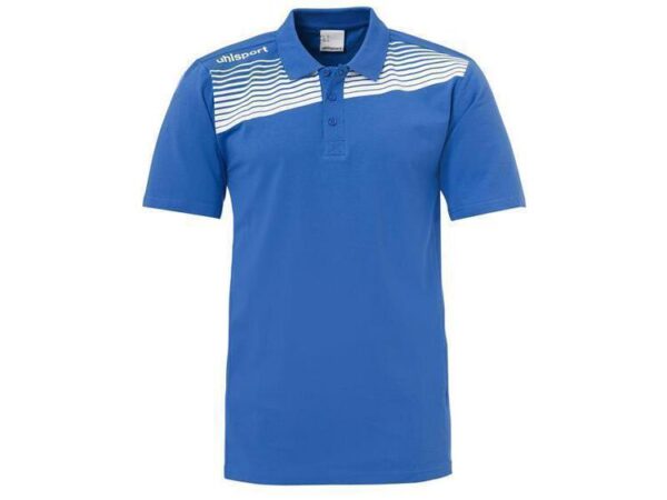 uhlsport liga 20 polo shirt azurblau weiss 100213806 gr 164